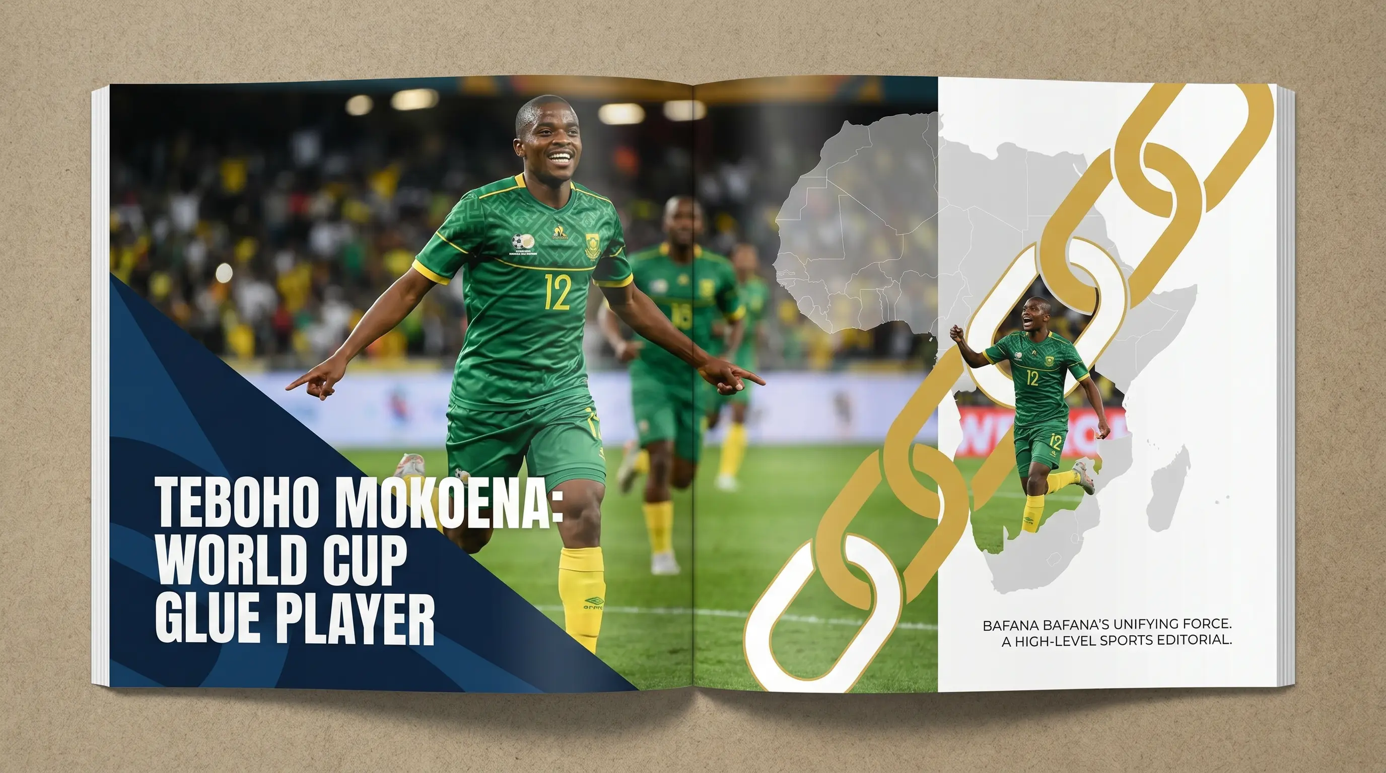 Teboho Mokoena Named Crucial World Cup Glue Player For Bafana Bafana
